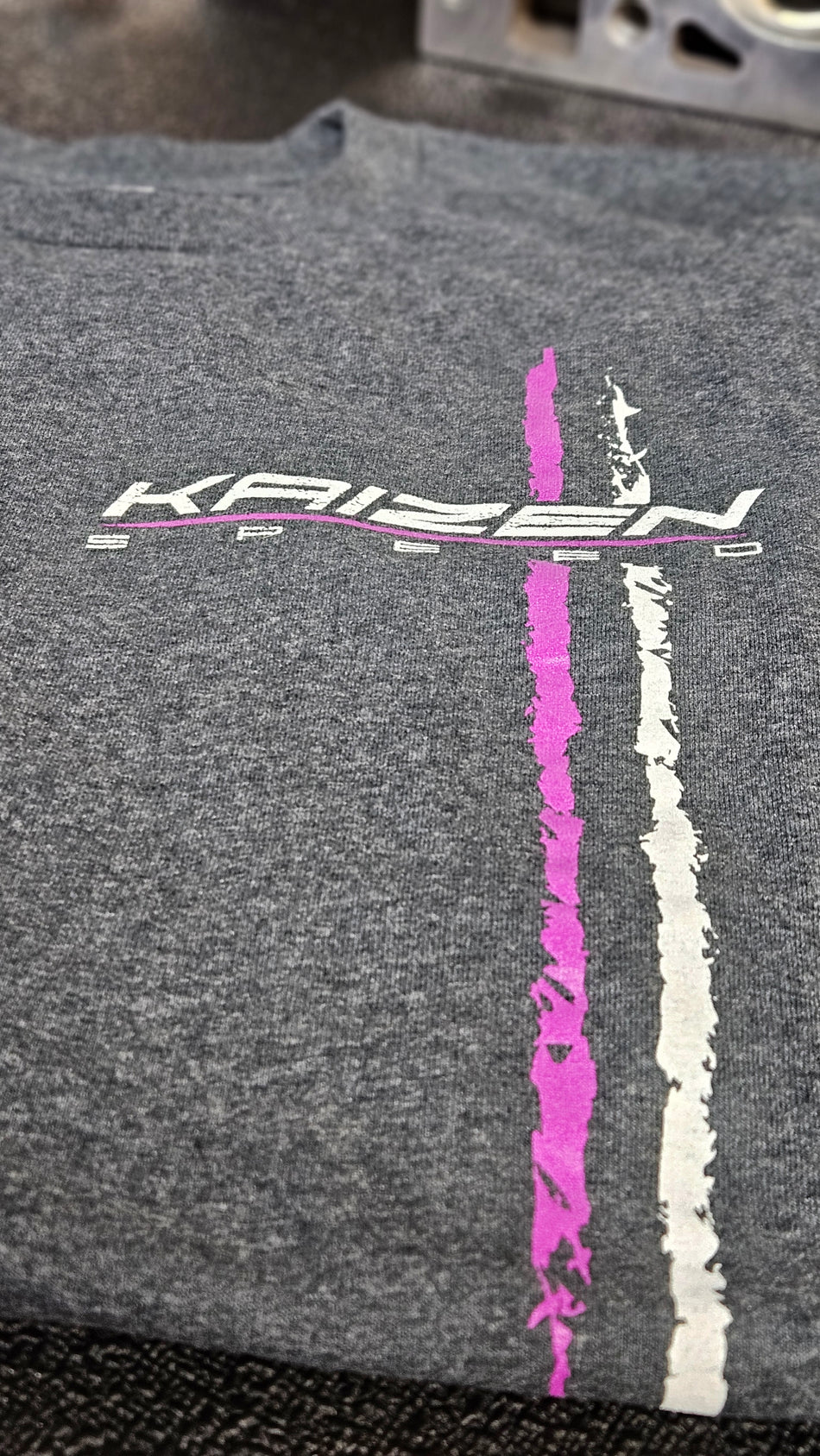 Kaizen Speed Distressed Logo T-Shirt